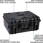 Cases - Element 4795F Waterproof Hard Case with Foam Insert - IP67 Dustproof | Impact-Resistant | 19 x 16 x 9 Ext Dim