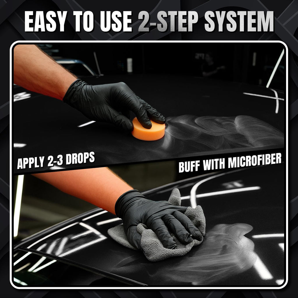 Black Scratch Remover – Car Scratch Repair & Swirl Remover for Vehicles – Deep Scratch Repair Compound & Polishing