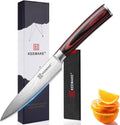 5" Utility Knife, Ultra Sharp Paring Knife with Ergonomic Handle