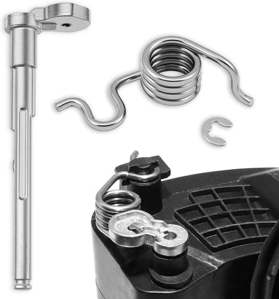 Permanent Fuel Tank Repair Kit, Fuel Door Hinge Pin with Gas Door Spring