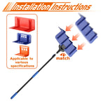 LLCC 9.8ft V Shaped Board Corner Protector Extension Handle (4.76ft→9.8ft)