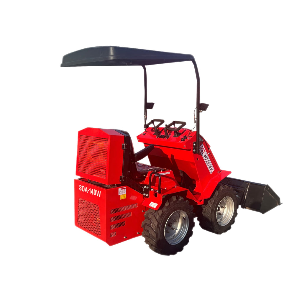 SDA-140W Mini Skid Steer 760kg Weight Tight Access Loader