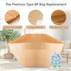20 Pack Type BP Vacuum Bags Compatible with Hoover C2401 Backpack Vacuum