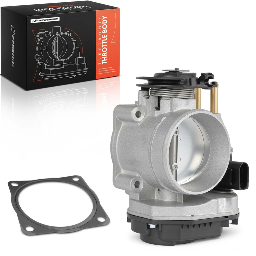 A-Premium Electronic Throttle Body, Compatible with Volkswagen