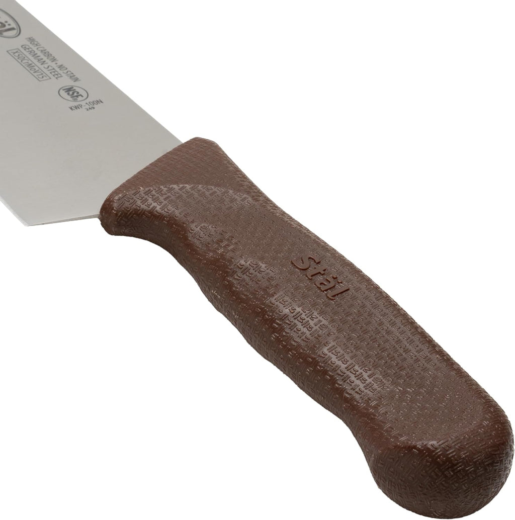 10" Brown Chef's Commercial-Grade Knife