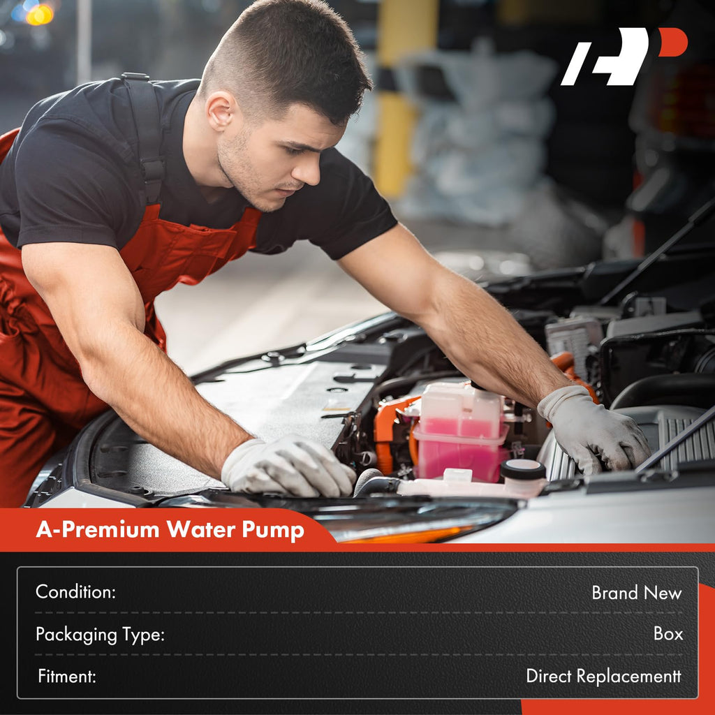 A-Premium Engine Water Pump Compatible with Cadillac