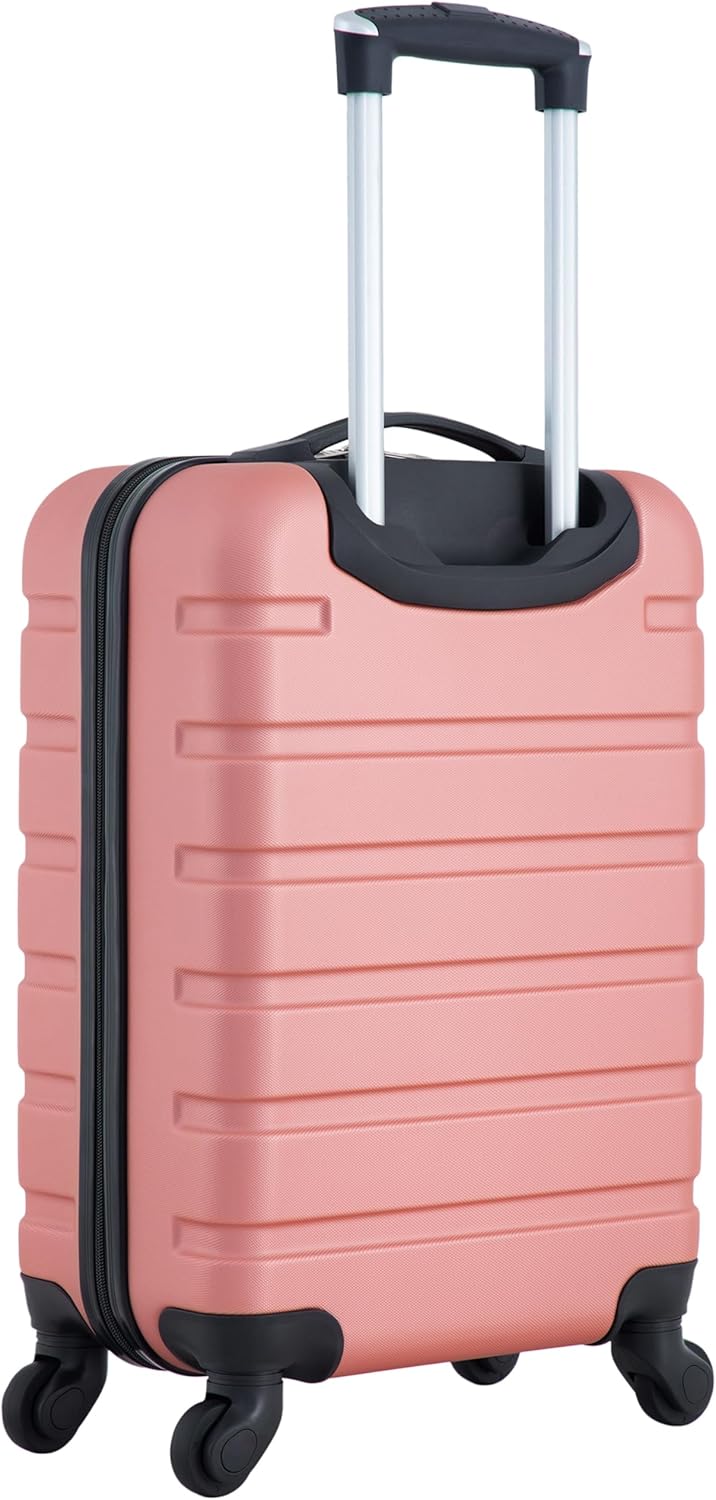 Harper Luggage, Rose Gold, 22-Inch Carry-On
