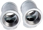 Supply Giant HNSU3605 1-1/4" x 1" Galvanized Malleable Reducing Tee with Female Threaded Fitting