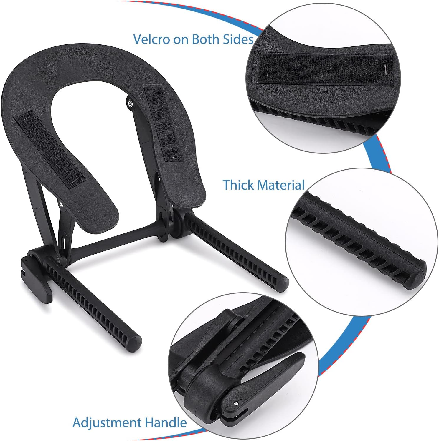 Universal Massage Table Face Cradle, Adjustable Multi-Angle | Professional Spa Bed Headrest Platform for Therapists