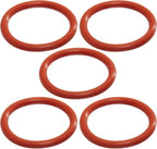Sterling Seal & Supply 118 Silicone O-Ring, 70A Durometer, Red, 7/8" ID, 1-1/16" OD, 3/32" Width (Pack of 5)
