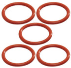 Sterling Seal & Supply 226 Silicone O-Ring, 70A Durometer, Red, 2" ID, 2-1/4" OD, 1/8" Width (Pack of 5)