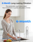 Waterdrop RT-CF Filter, Replacement for All T3 & T4 Series RO System