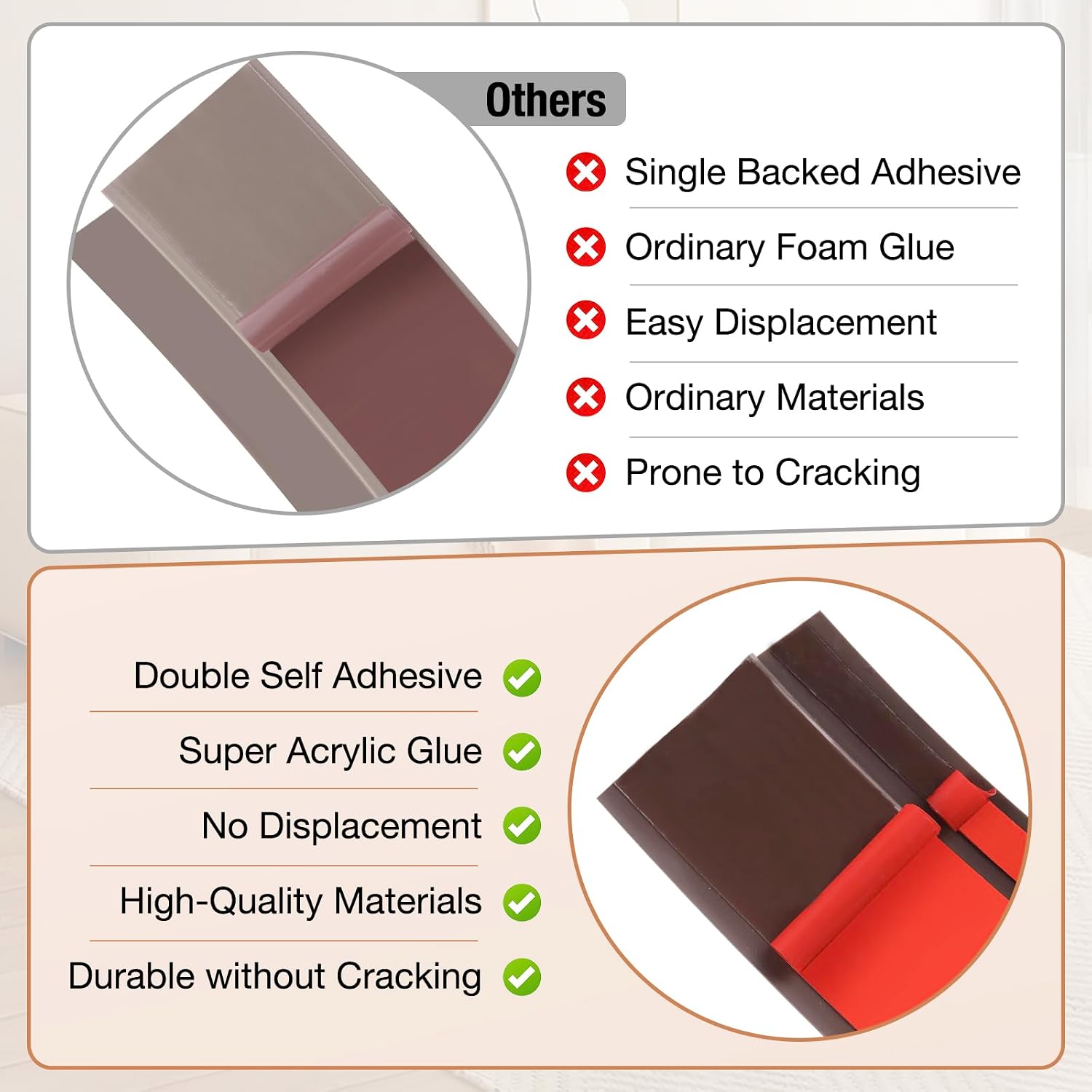 Floor Transition Strip Self Adhesive Vinyl Door Threshold Strip