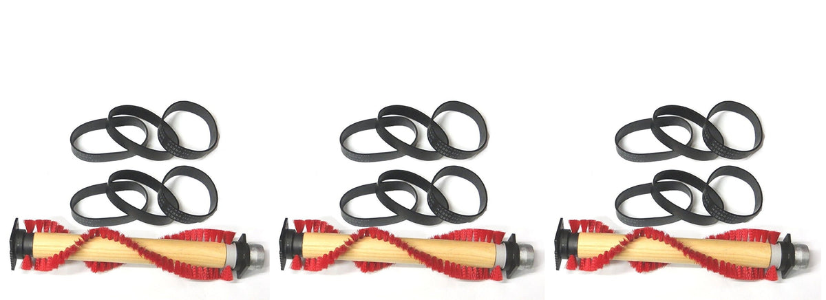 For ORECK XL CnMUIi Vacuums BEST Roller, Brush Set (Pack of 3)