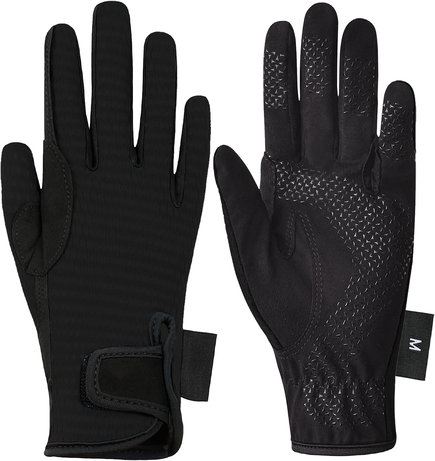 Women's Horse Riding Gloves Breathable Horseback Stretchable Equestrian Gloves Lady Youth Girls Outdoor Biking