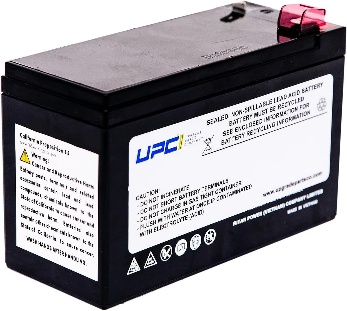 APCRBC114-UPC Replacement Battery for APC UPS BN4001 & BE450G by UPC