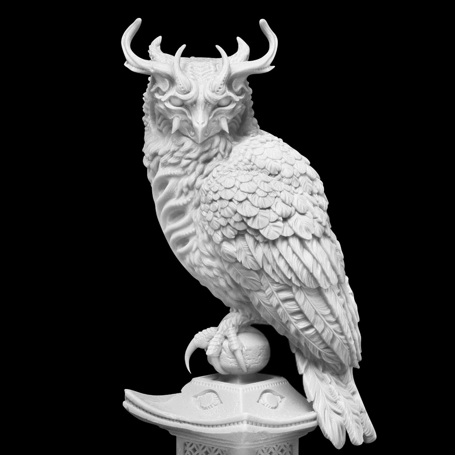 ABS-Like 3D Printer Resin [Creamy White], 405nm DLP LCD UV-Curing Photopolymer Resin for General Modeling