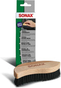 Textile & Leather Brush | Professional Interior Cleaning Brush for Fabric Upholstery Alcantara & Leather Surfaces |