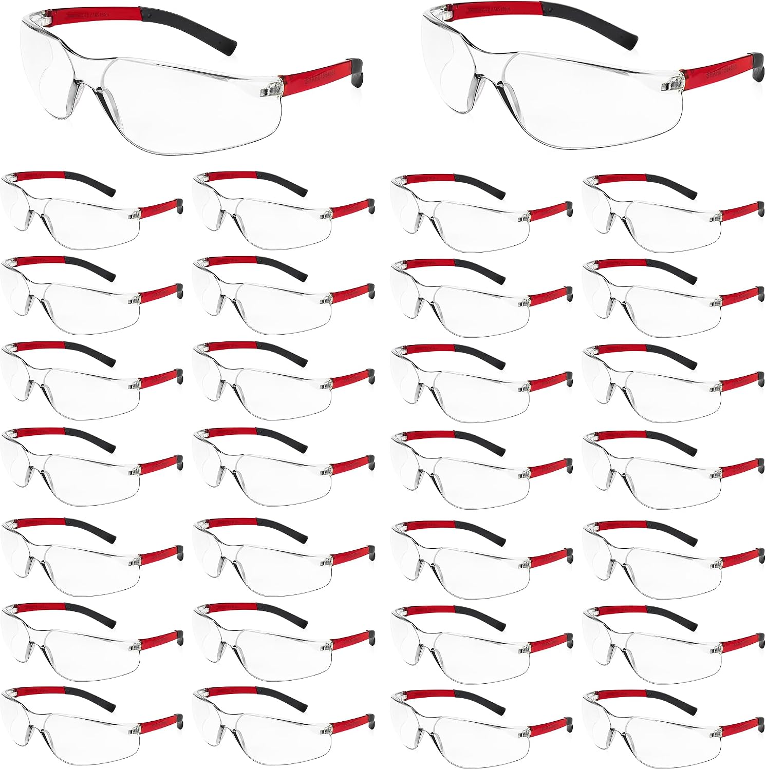 Safety Glasses for Men Women ANSI Z87.1 Safety Glasses Bulk Protective Eyewear Scratch-Resistant