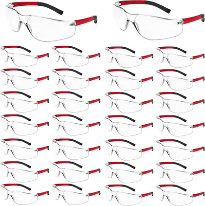 Safety Glasses for Men Women ANSI Z87.1 Safety Glasses Bulk Protective Eyewear Scratch-Resistant
