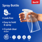 Plastic Spray Bottle, 16 oz