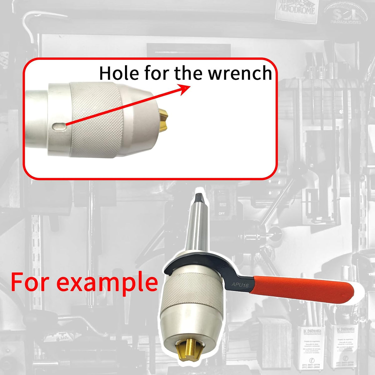 MT3 Keyless Drill Chuck, 1/8"-5/8" (3-16mm), Titanium Coated Jaws