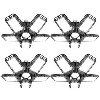 LED Garage Lights 4 Pack, 180W 18000LM 6500K Ceiling LED Shop Light