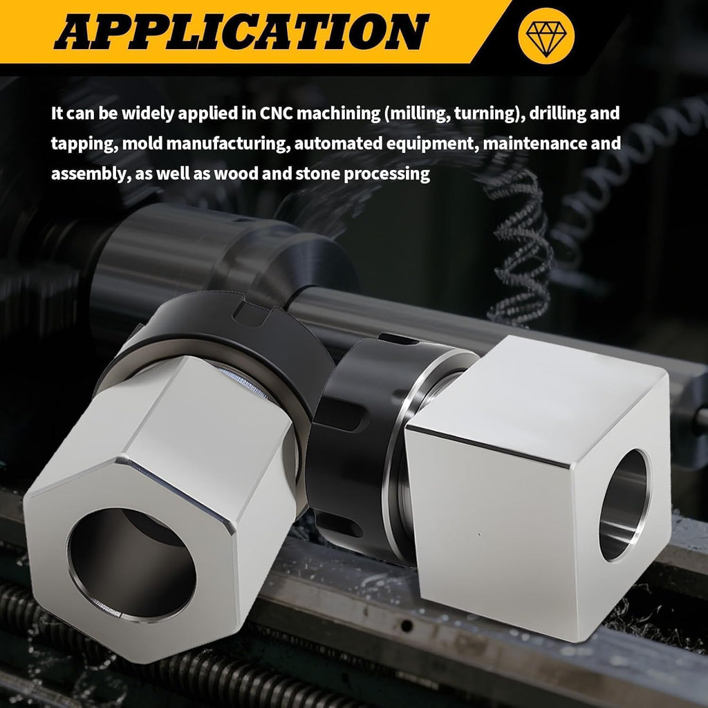 ER-32 Collet Chuck Block Set of Square and Hex Workholding Holder