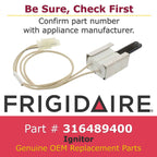 Frigidaire 316489400 Genuine OEM Bake Igniter for Ranges
