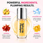 Spicy Lip Plumper, Hydrating Lip Volumizer Serum & Gloss