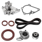ECCPP Engine Timing Belt Kit with Water Pump Compatible with Hyundai
