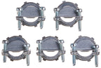 RACO 2711B5 Connector, Squeeze, NMSC Cable, 1/2-Inch, Zinc, 5-Pack