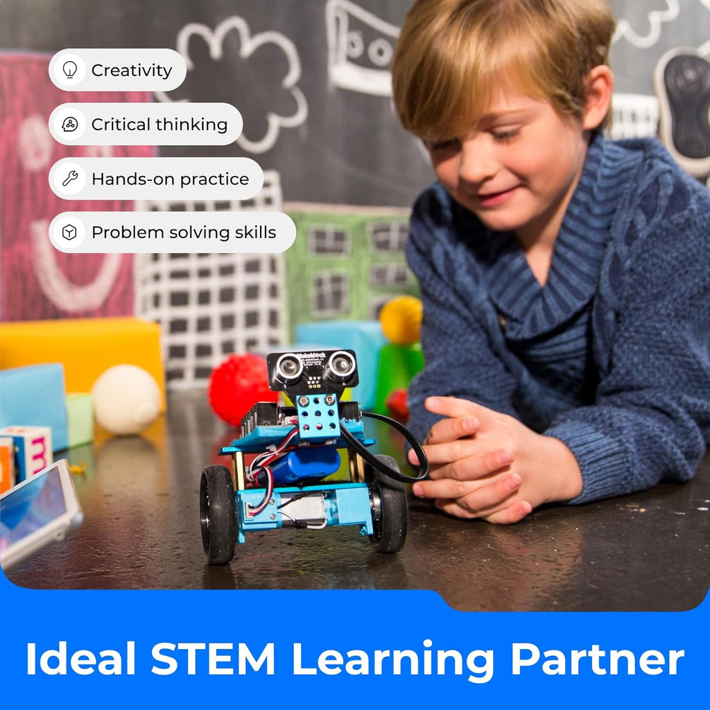 mBot Ranger 3 in 1 Coding Robot Building Kit for Kids Ages 10+ | Supports Scratch & Arduino Programming, Programmable