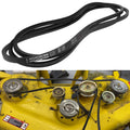 Lawn Mower 48" Deck Belt V-Belt Fits for John Deere GX21833 GX20571 48 inch Covered Deck Belt D140 D150 D160 L120 L130 LA130 LA140 LA145 LA155 LA165 X140 etc