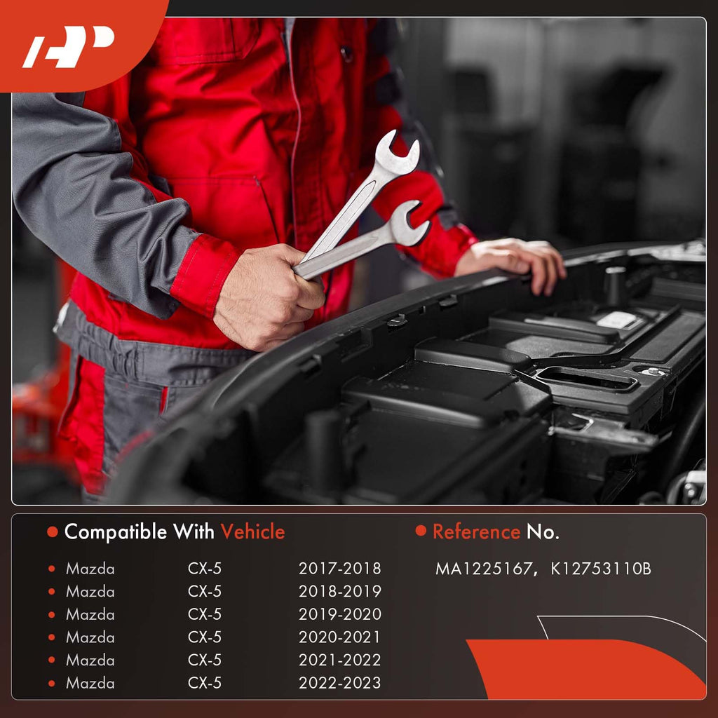 A-Premium Radiator Core Support Assembly Compatible with Mazda