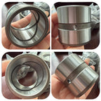 2 Pcs 35MM Excavator Bucket Bushing (ID x OD x L) - Pivot Pin Bushings Kit for John Deere/Caterpillar/Bobcat/Hitachi/Kubota Most Compact Excavators (35 * 45 * 45mm)