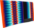 Western Show Saddle Pad/Blanket for Horses - Handmade Wool Saddle Blanket with New Zealand Design, Regular Size 34” L