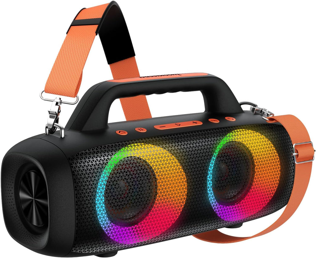 Roar 1 Portable Bluetooth Speaker, 60W Powerful Sound with JIKE Bass, IPX6 Waterproof, 24H Playtime, Bluetooth 5.4