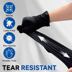 Nitrile Exam Gloves 6Mil Disposable Glove Food Grade 120PCs Small