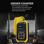 Geiger Counter, Nuclear Radiation Detector and Dosimeter with Real-Time LCD, Gamma Beta X-Ray Survey Meter for
