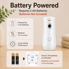 Automatic Air Freshener Dispenser with Adjustable Timer & Spray Control
