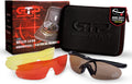Shooting Glasses for Men and Women - ANSI Z87.1 Interchangeable Eye Protection - Shooting Safety Gear - 100% UV