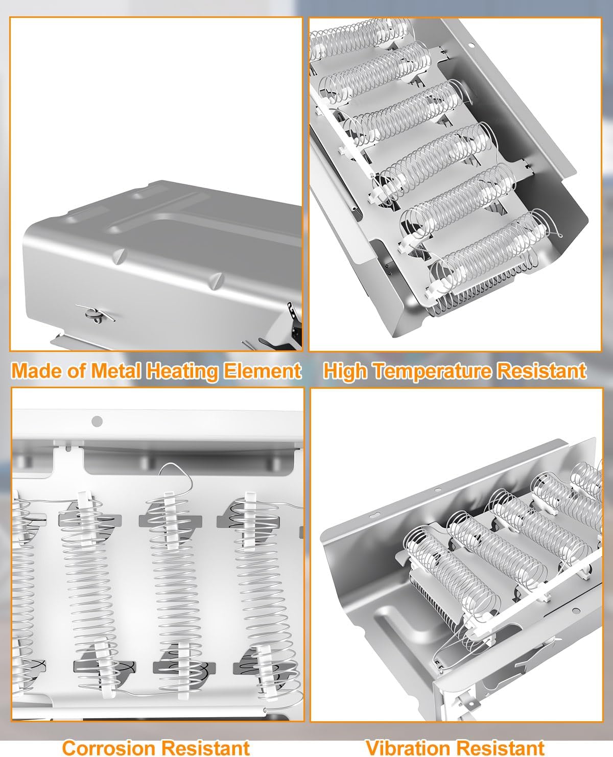 8573069 Clothes Dryer Heating Element Fit for Whirl-pool WED6400SB0
