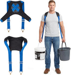 Moving Straps for Furniture, 2-Person Lifting System with Back Support, Heavy-Duty Nylon-Like Material Holds Up to