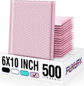 Bubble Mailers 6x10 Inch 500 Pack Padded Envelopes Usable Size 6x9"