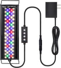 Fish Aquarium LED Light, 14W 24/7 Lighting Sunrise-Daylight-Moonlight Mode DIY , Adjustable Timer/Brightness with