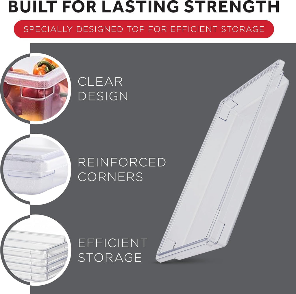18" x 26" Clear Food Storage Box