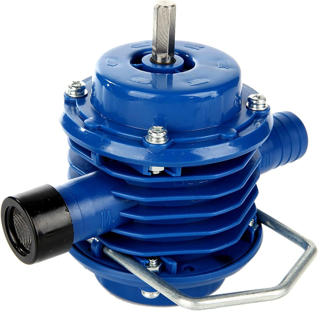 Mini Self-Priming Hand Drill Water Pump, Engineering Plastics Electric Drill Pump, Compact Micro Water Pump for Home
