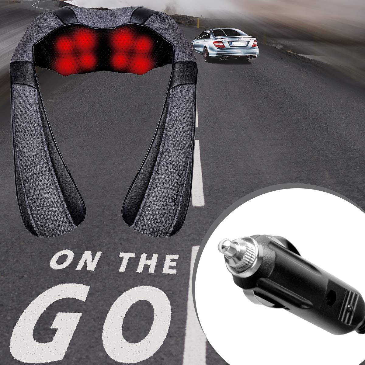 Fathers Day Dad Gifts for Husband Men, Neck Massager for Pain Relief Deep Tissue, Electric Shiatsu Shoulder & Back
