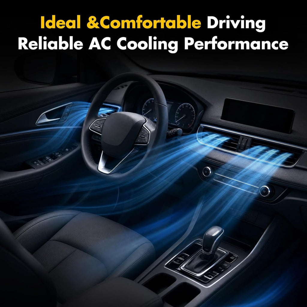 OCPTY Air Conditioning A/C Condenser Compatible with Ford F-150 & Lincoln